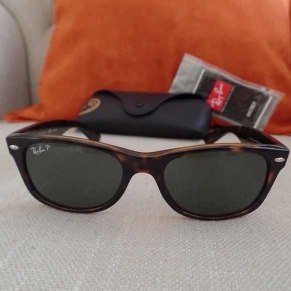 Ray-Ban Accessories - Ray Ban NEW Wayfarer RB2132 Tortoise - Polorized G-15 lens